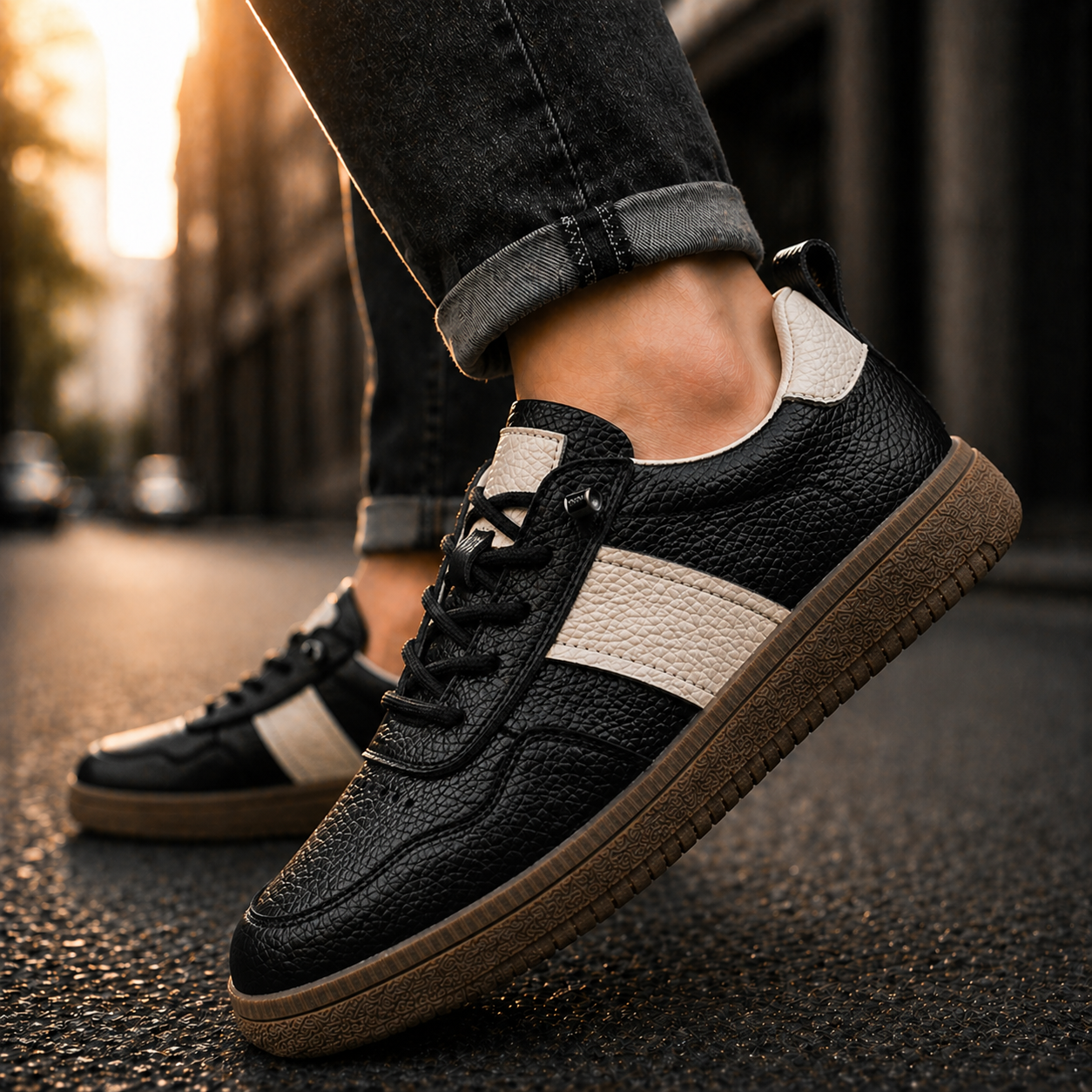 Riviera Leather Sneakers