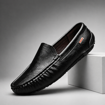 Cavaro Leather Driving Loafers