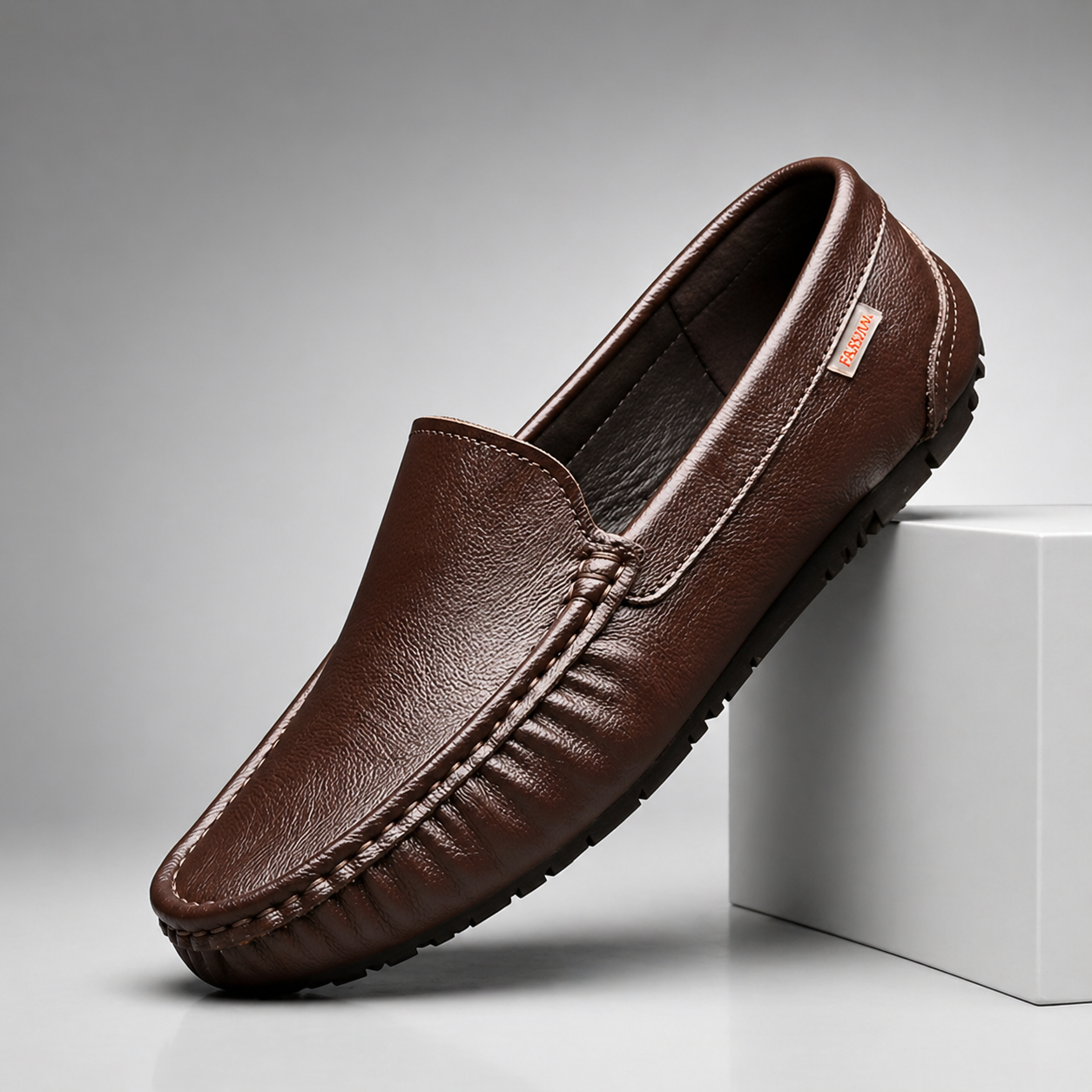 Cavaro Leather Driving Loafers