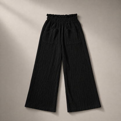 Alora Textured Wide Leg Pants