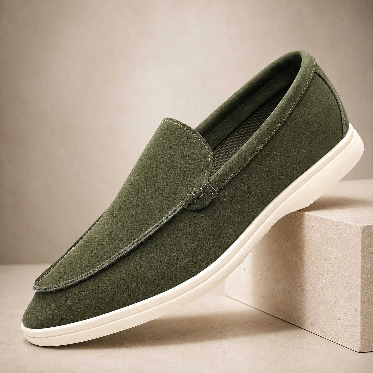 Romano Suede Loafers