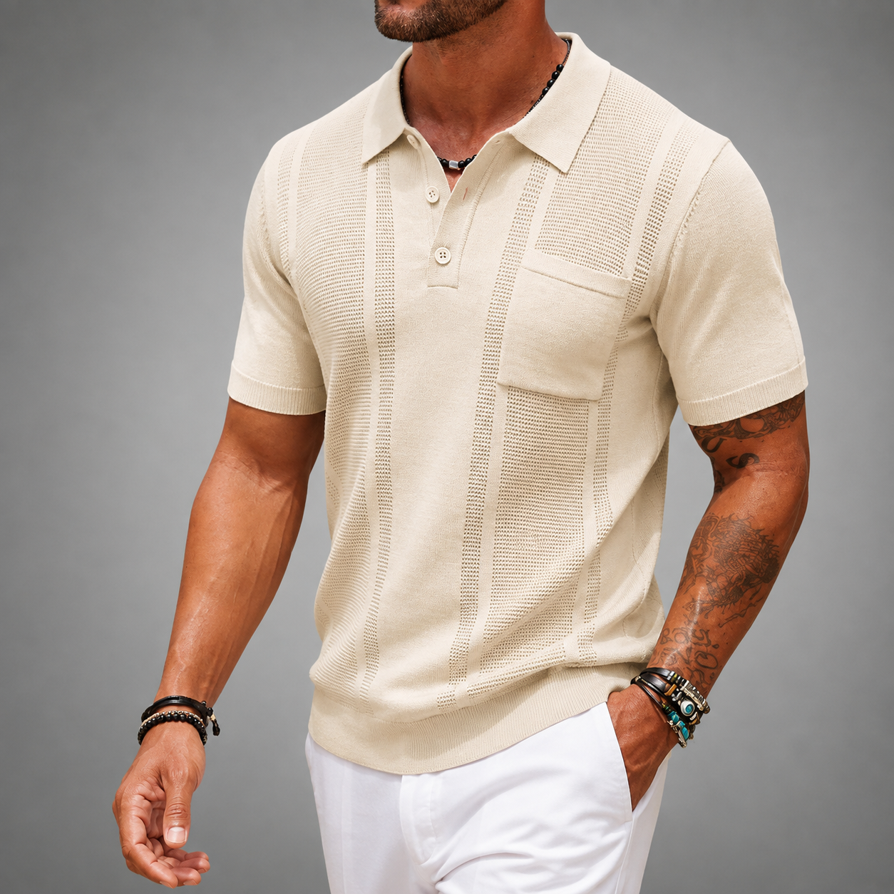 Vaughn Knit Polo
