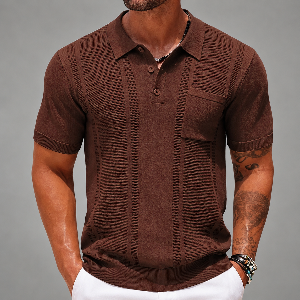 Vaughn Knit Polo