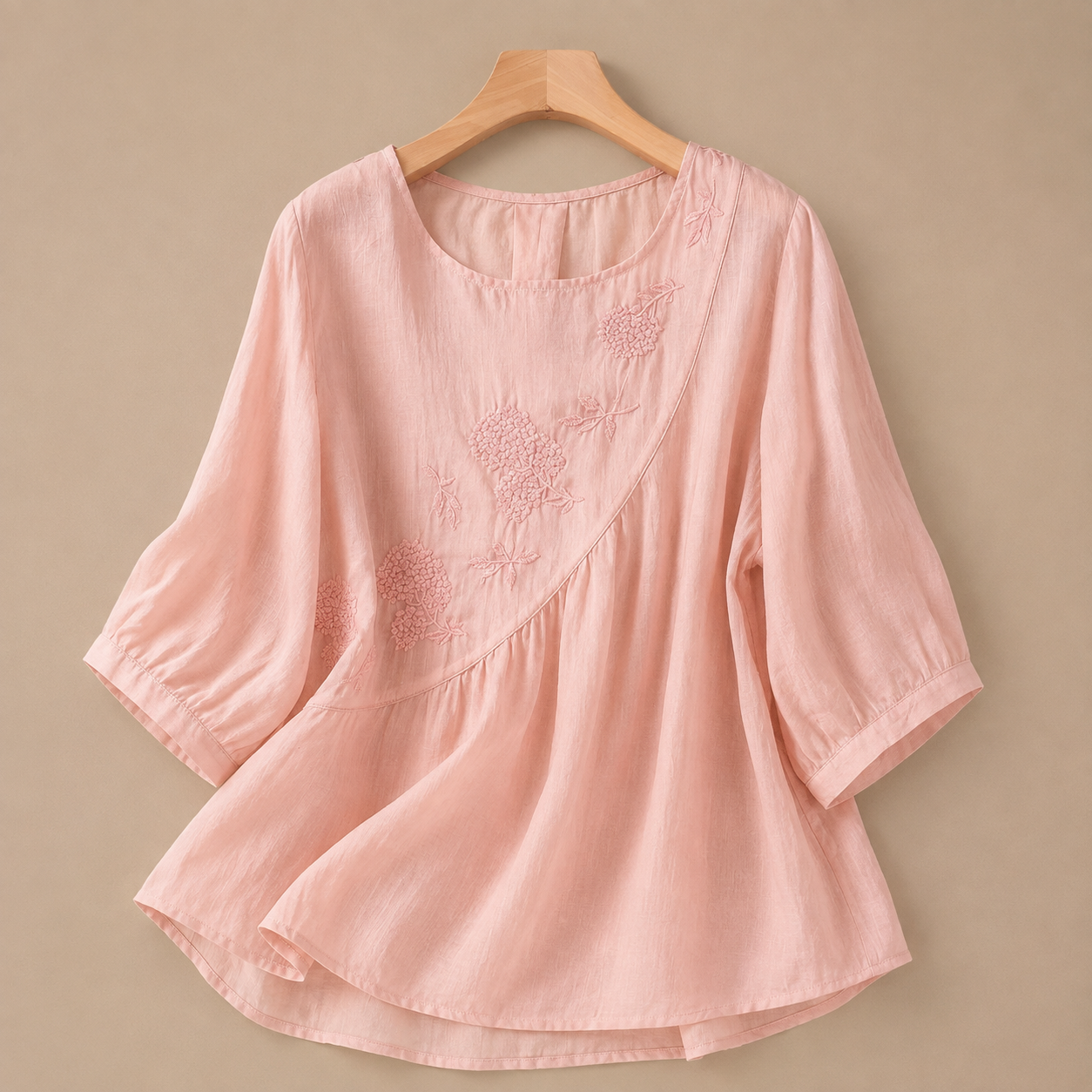 Ivelle Cotton Linen Blouse