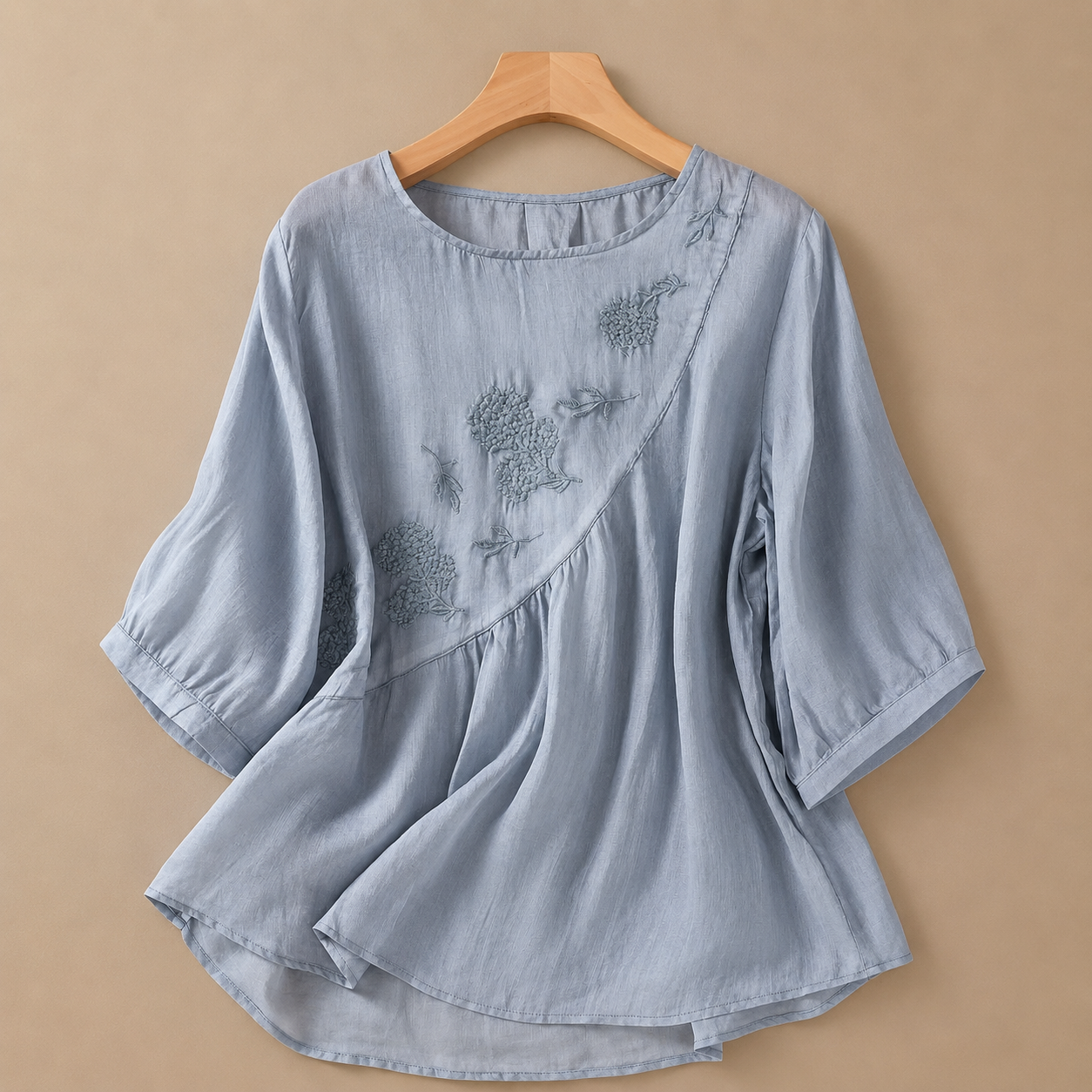 Ivelle Cotton Linen Blouse