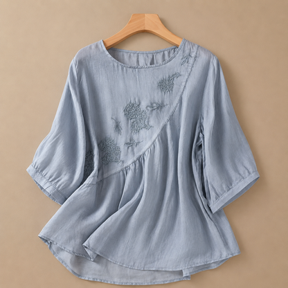 Ivelle Cotton Linen Blouse