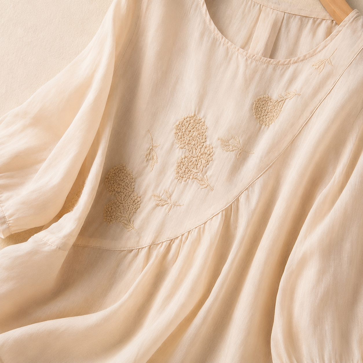 Ivelle Cotton Linen Blouse