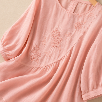 Ivelle Cotton Linen Blouse