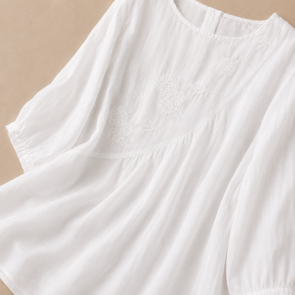 Ivelle Cotton Linen Blouse
