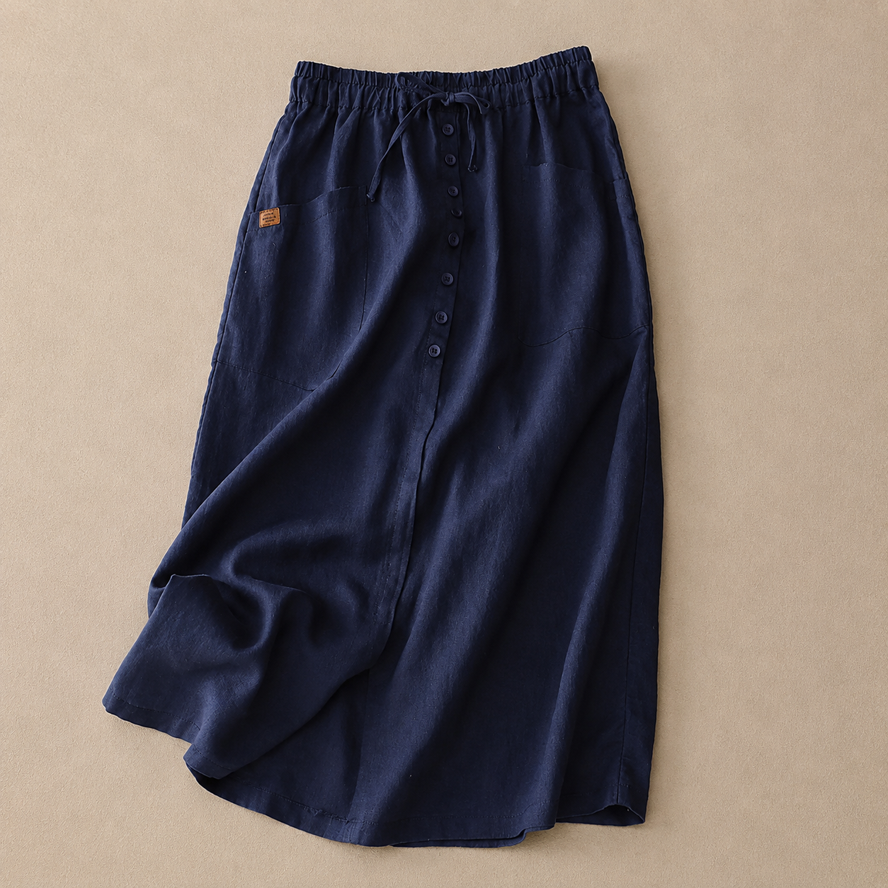Estelle Cotton Linen Skirt