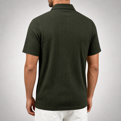 Alden Zip Pocket Polo