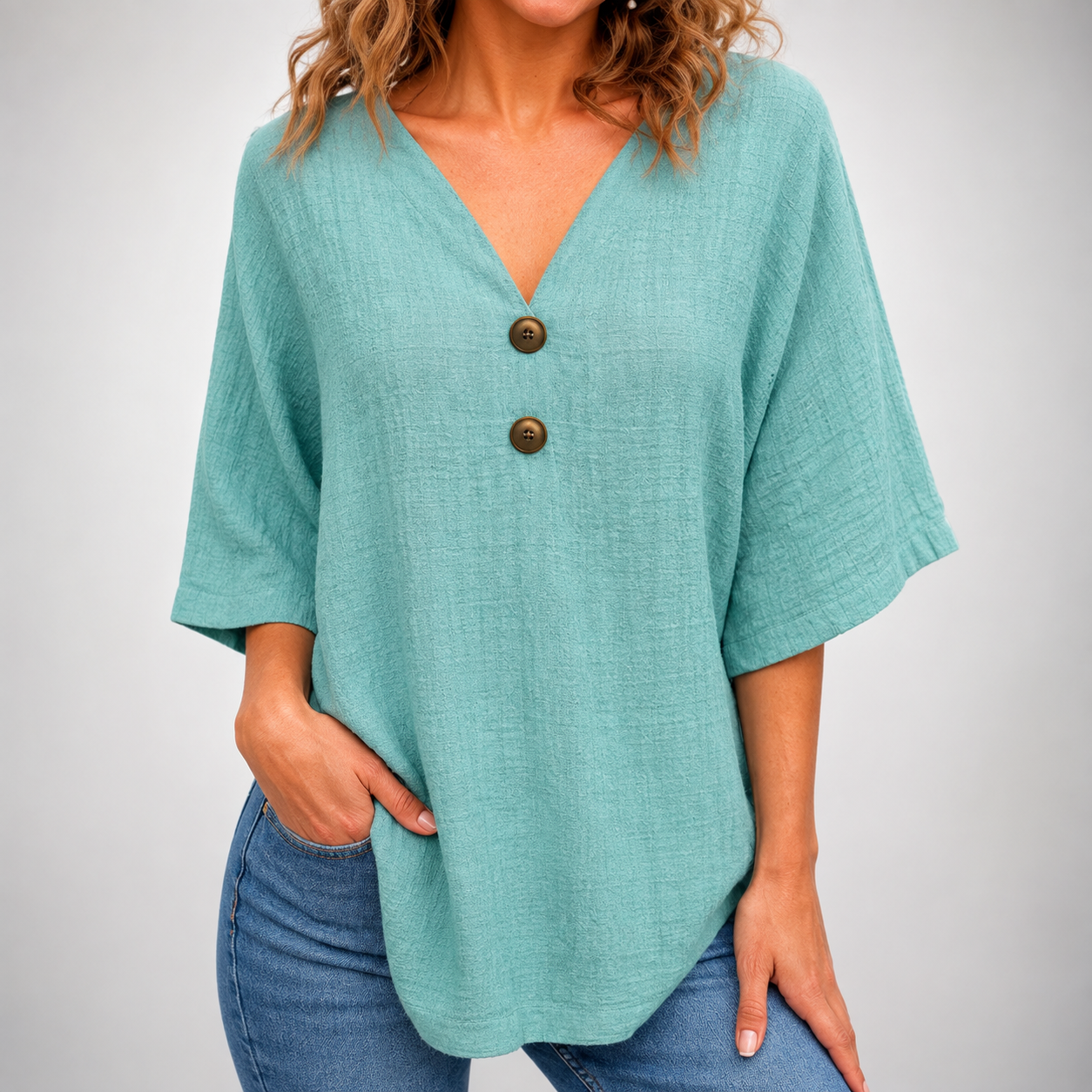 Juliette Cotton Linen Top