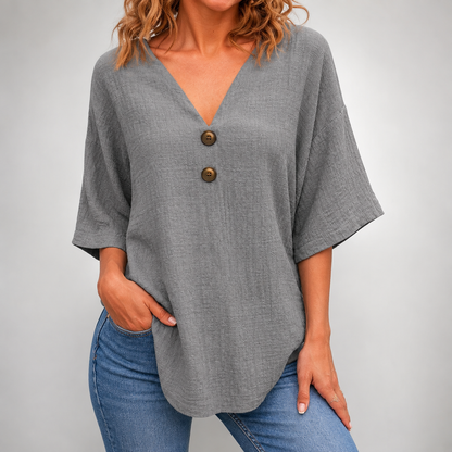 Juliette Cotton Linen Top
