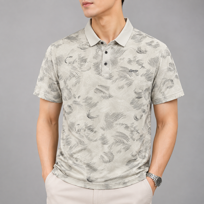 Monroe Abstract Polo