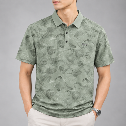Monroe Abstract Polo