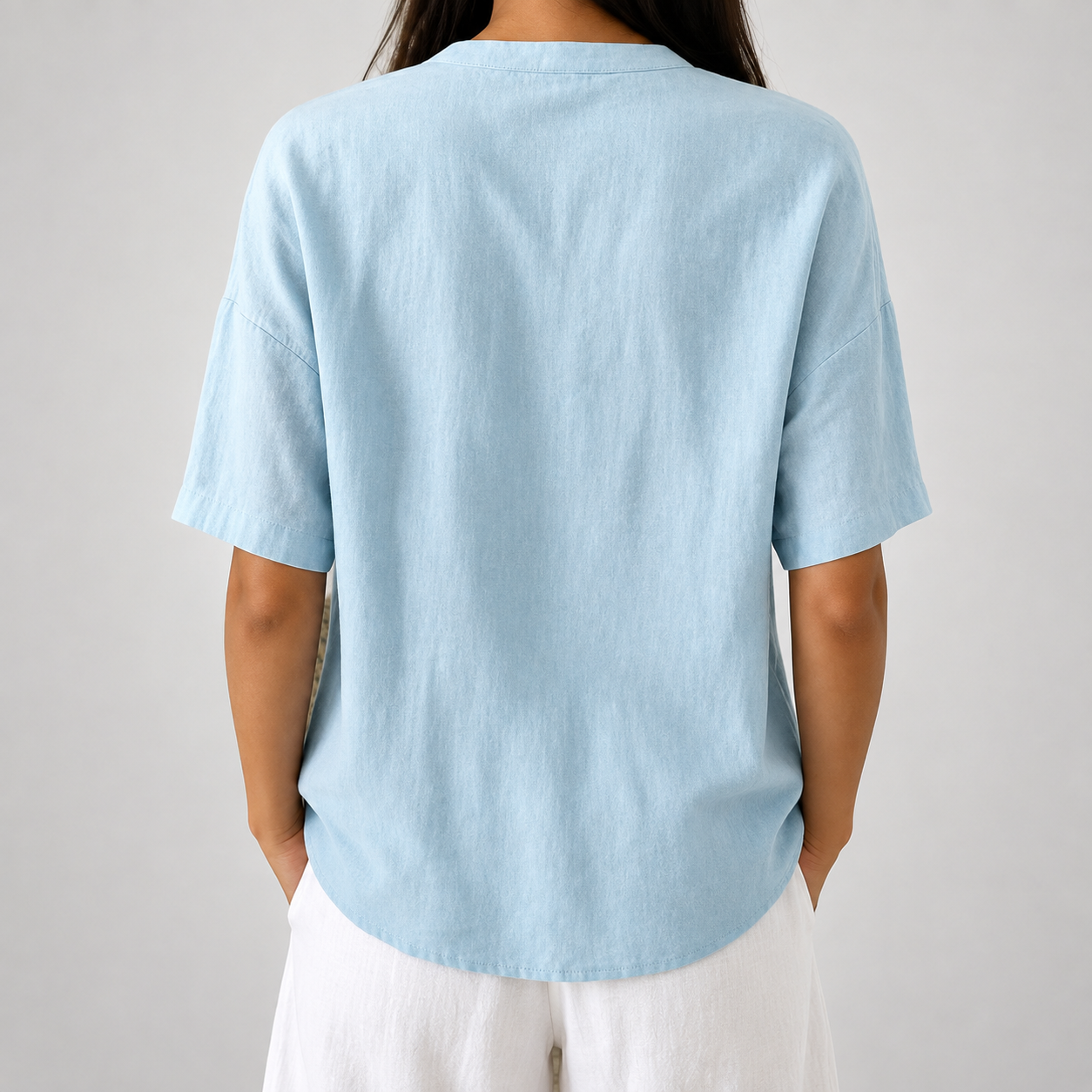 Sienna Cotton Linen Blouse