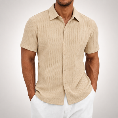 Rafael Cable Knit Shirt