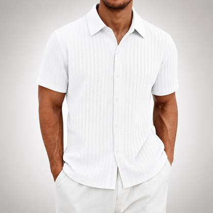 Rafael Cable Knit Shirt