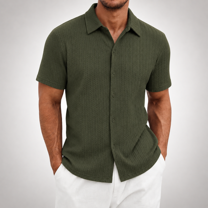 Rafael Cable Knit Shirt