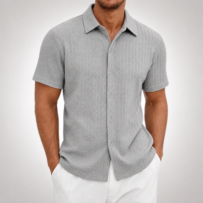 Rafael Cable Knit Shirt
