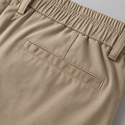 Alden High-Waist Cotton Shorts