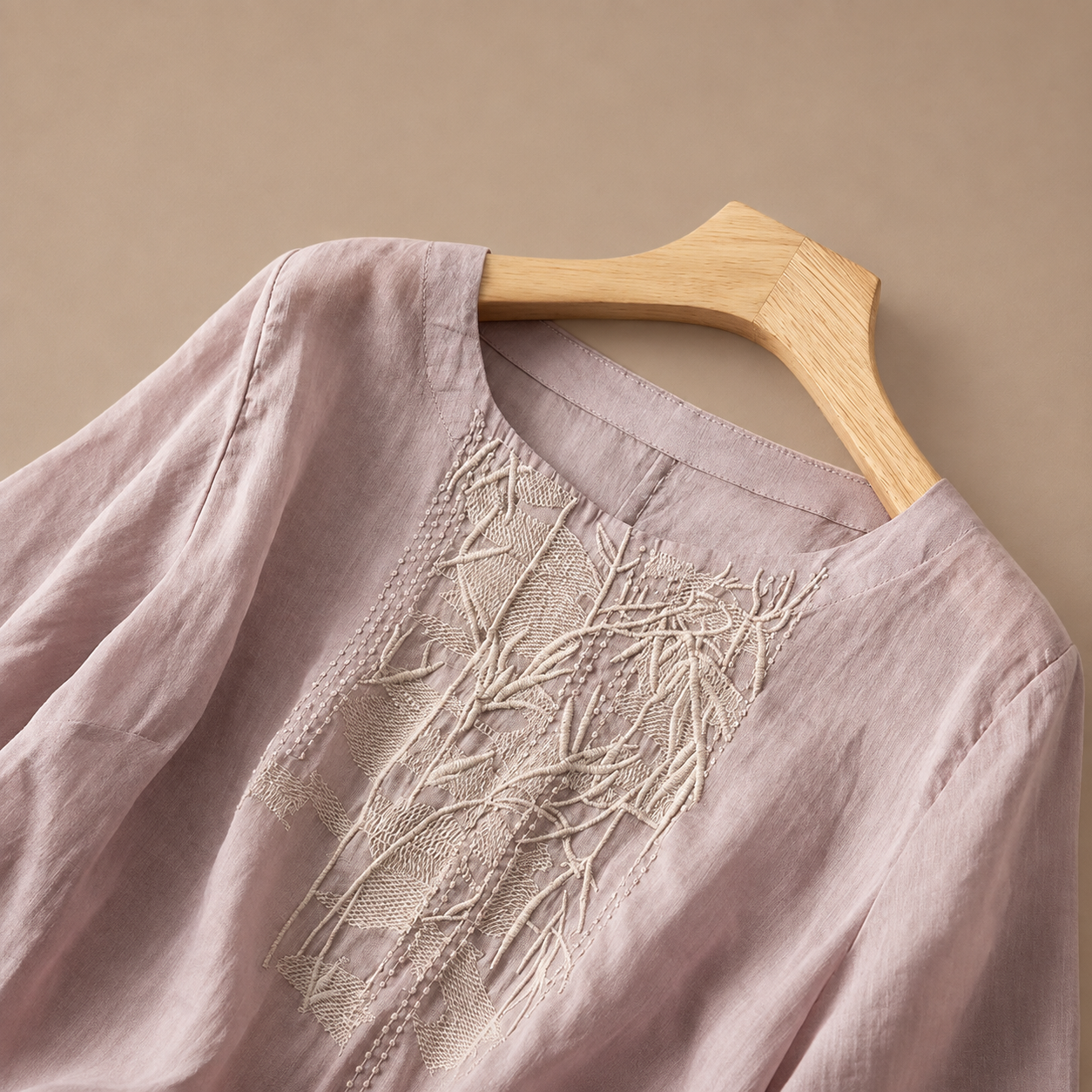 Liana Cotton Linen Blouse
