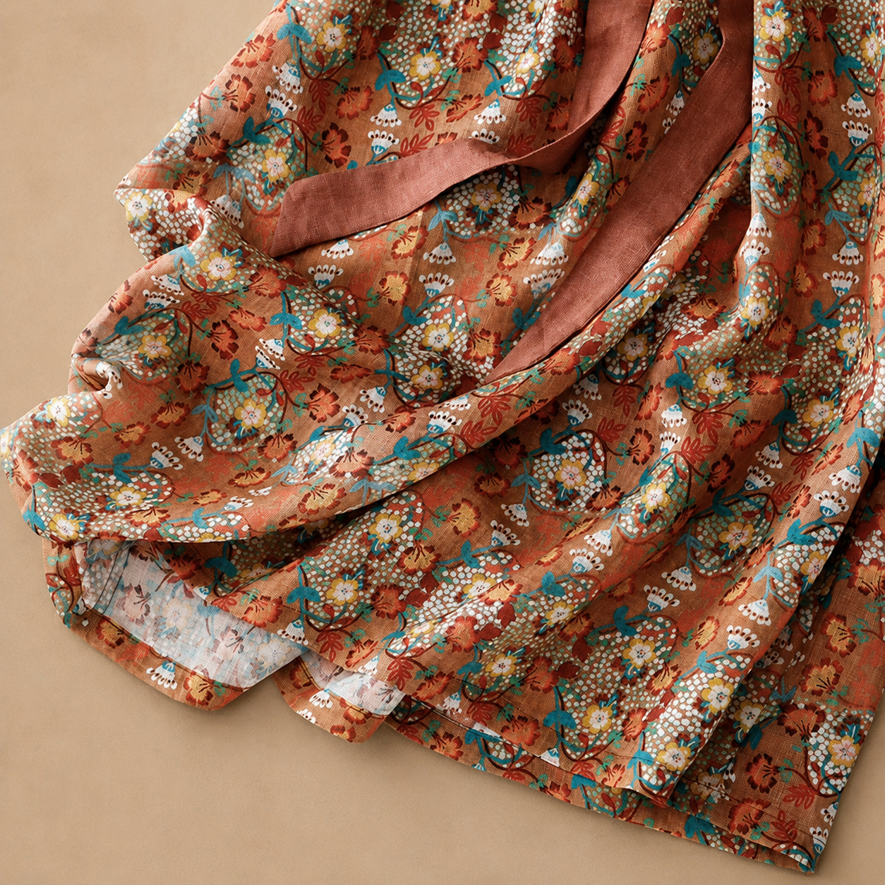 Aveline Floral Tie Waist Dress