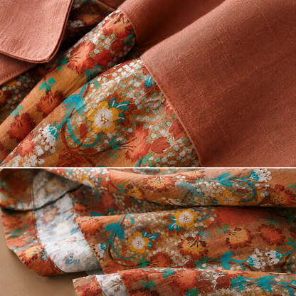 Aveline Floral Tie Waist Dress