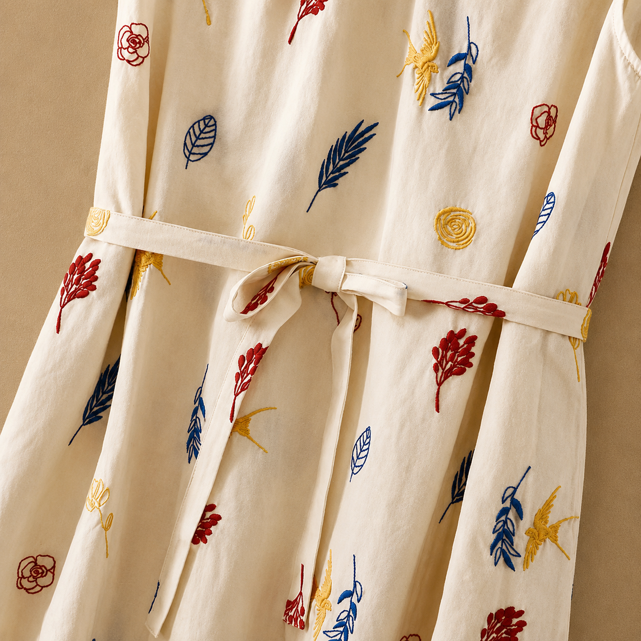 Adeline Embroidered Midi Dress