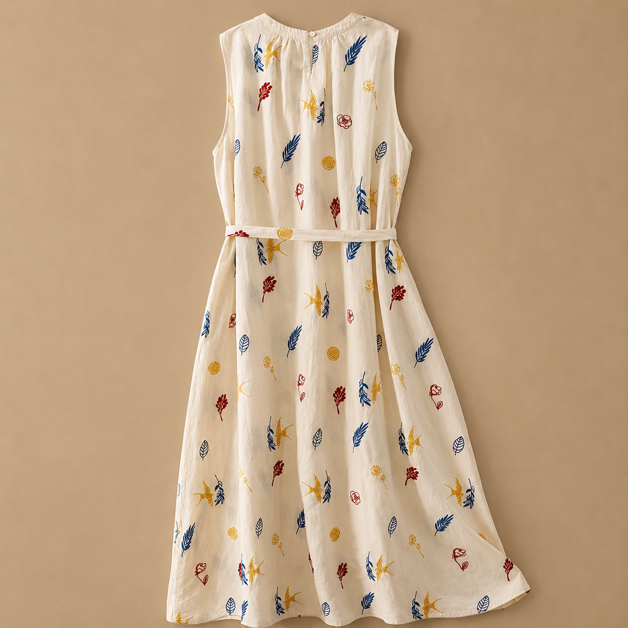 Adeline Embroidered Midi Dress