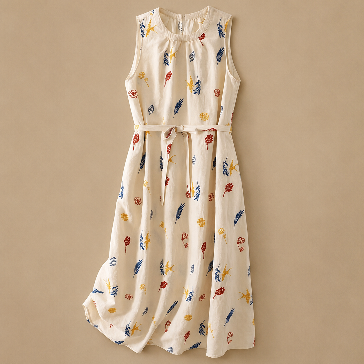 Adeline Embroidered Midi Dress
