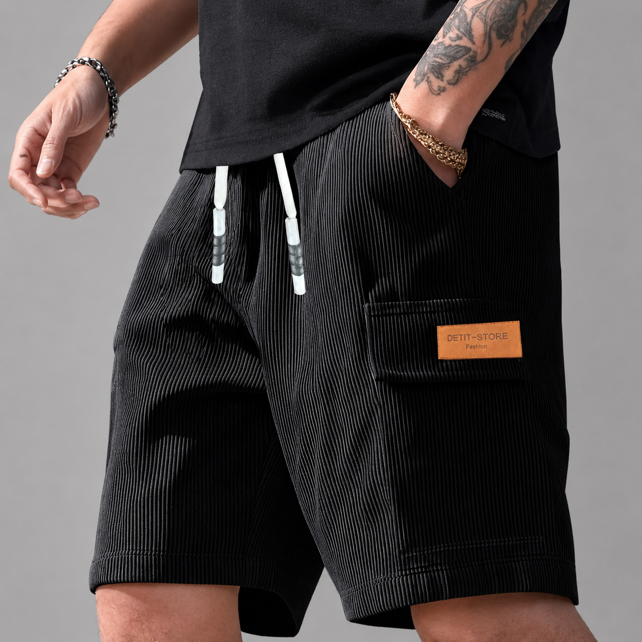 Beckett Corduroy Cargo Shorts