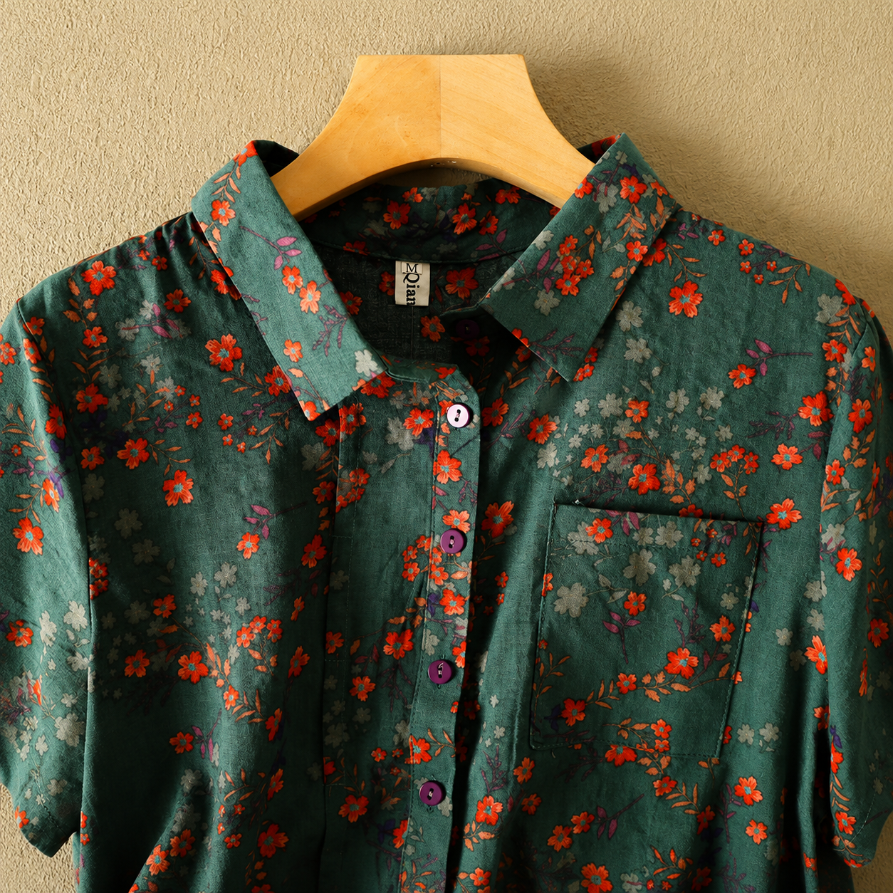Colette Cotton Linen Blouse