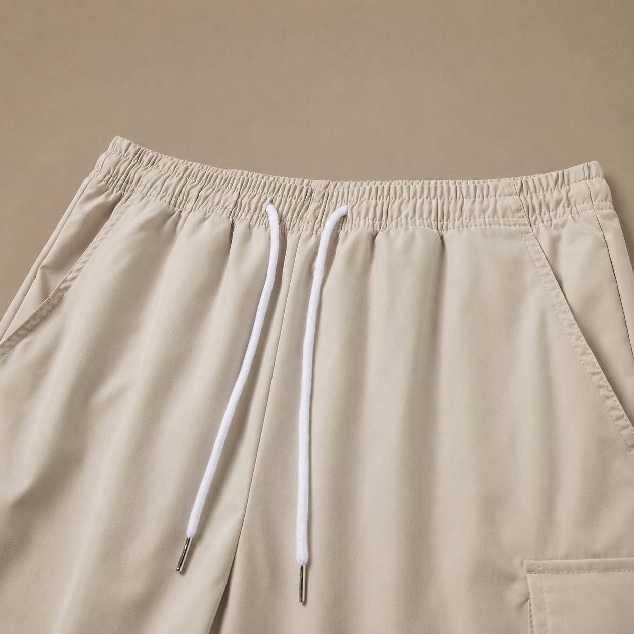 Callan Drawstring Cargo Shorts