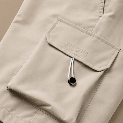 Callan Drawstring Cargo Shorts