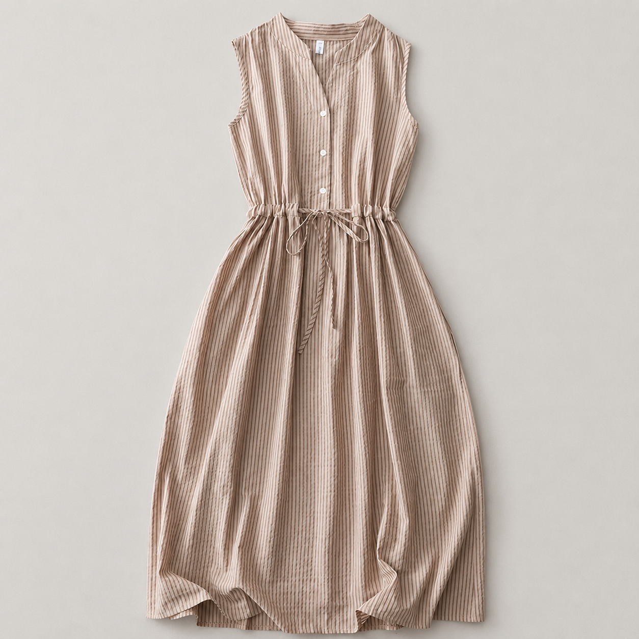 Aveline Thin Cotton Midi Dress
