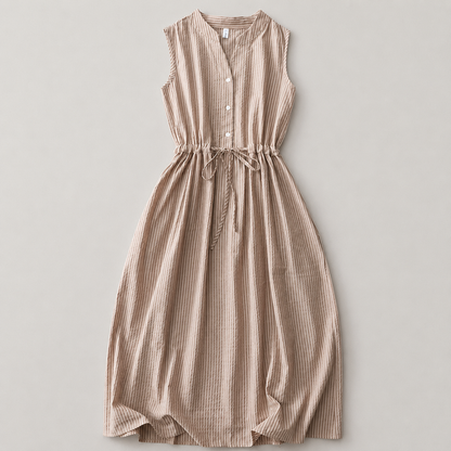 Aveline Thin Cotton Midi Dress