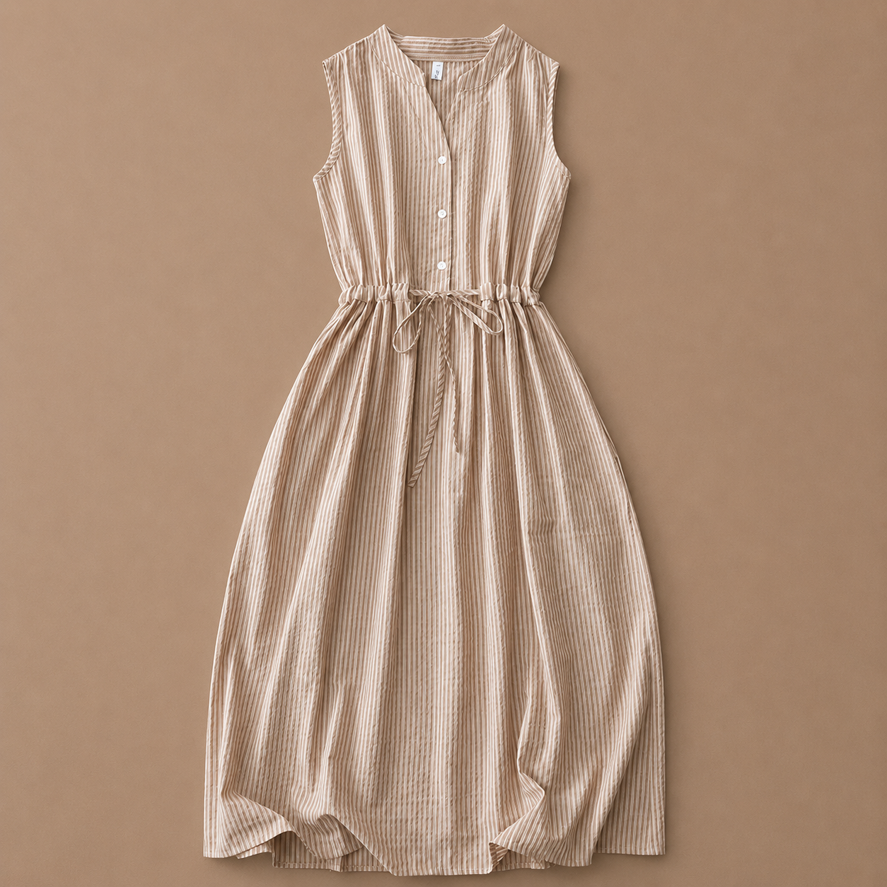 Aveline Thin Cotton Midi Dress