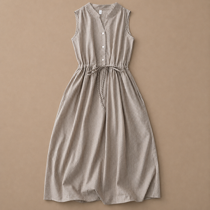 Aveline Thin Cotton Midi Dress