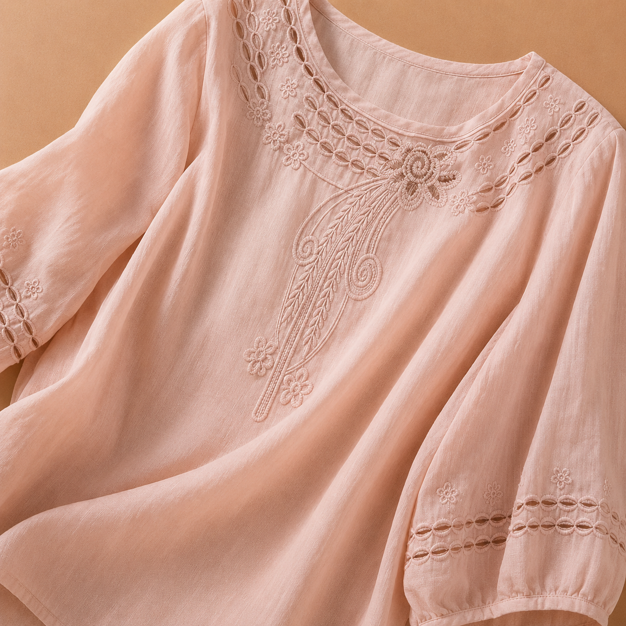 Elodie Cotton Linen Blouse