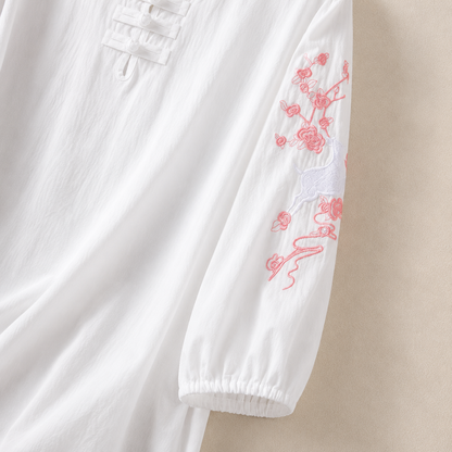 Estelle Mandarin Blouse