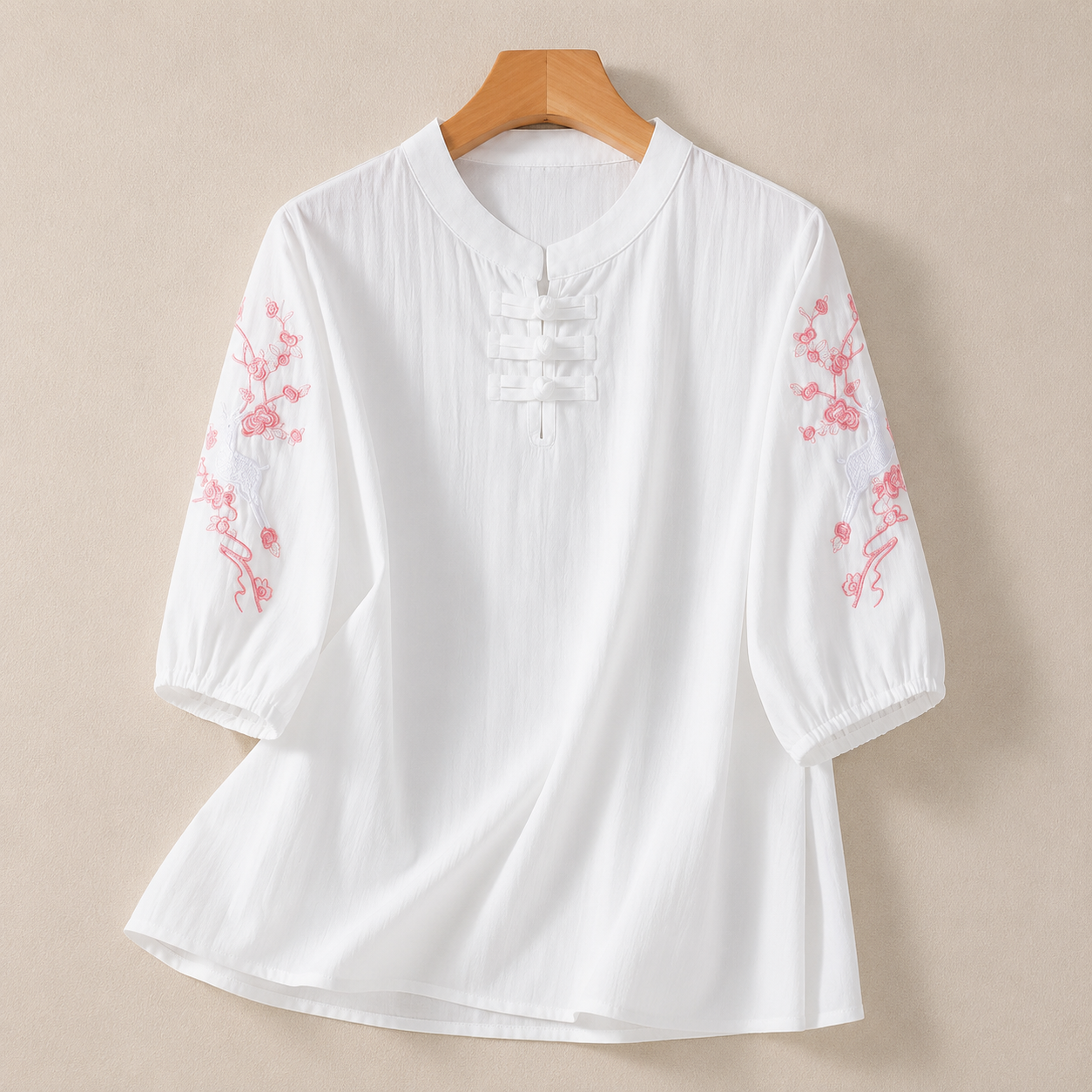 Estelle Mandarin Blouse
