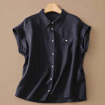Noelle Classic Collar Blouse