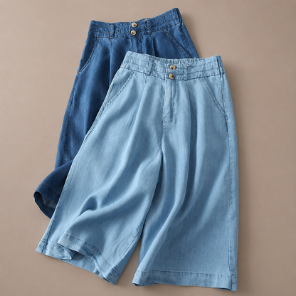 Sienna Wide Leg Denim Pants
