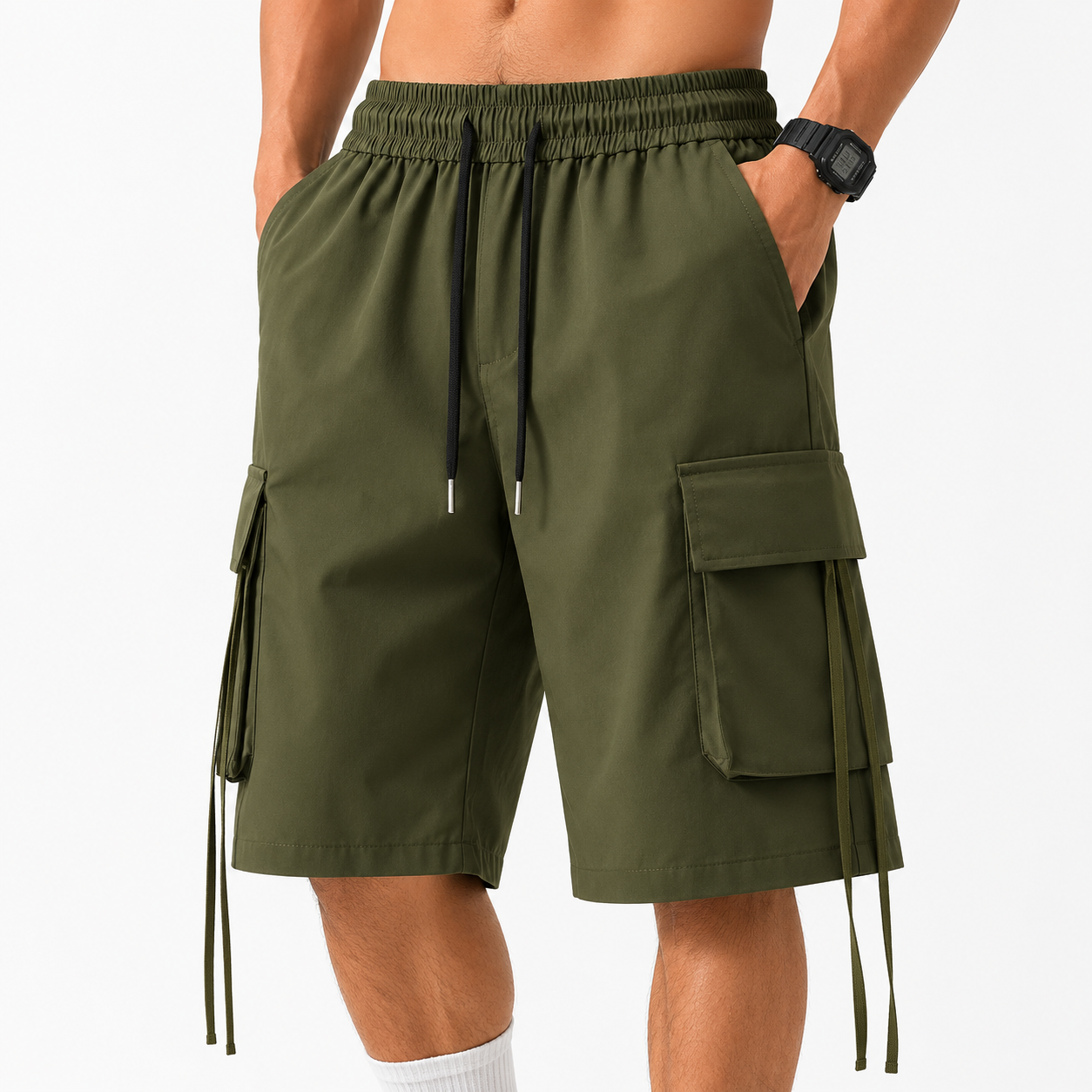 Axton Utility Cargo Shorts