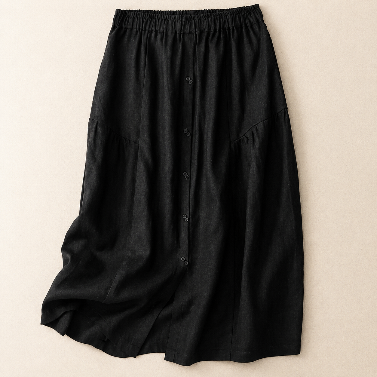 Colette Cotton Linen Skirt