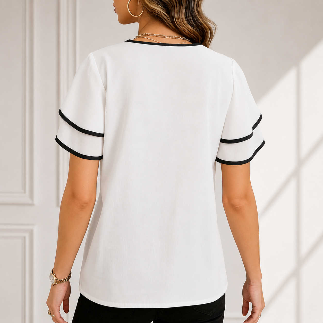 Adeline Ruffle Blouse