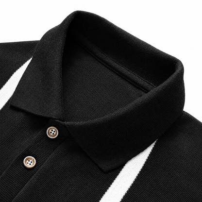 Remington Stripe Knit Polo
