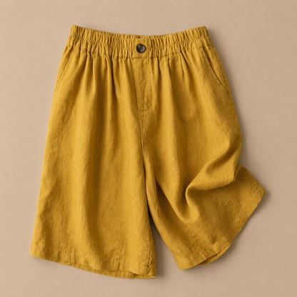 Maren Cotton Linen Shorts