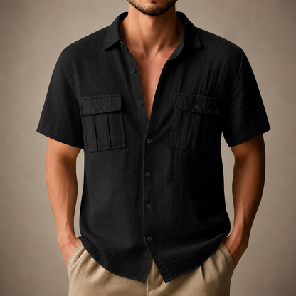 Ashford Linen Utility Shirt